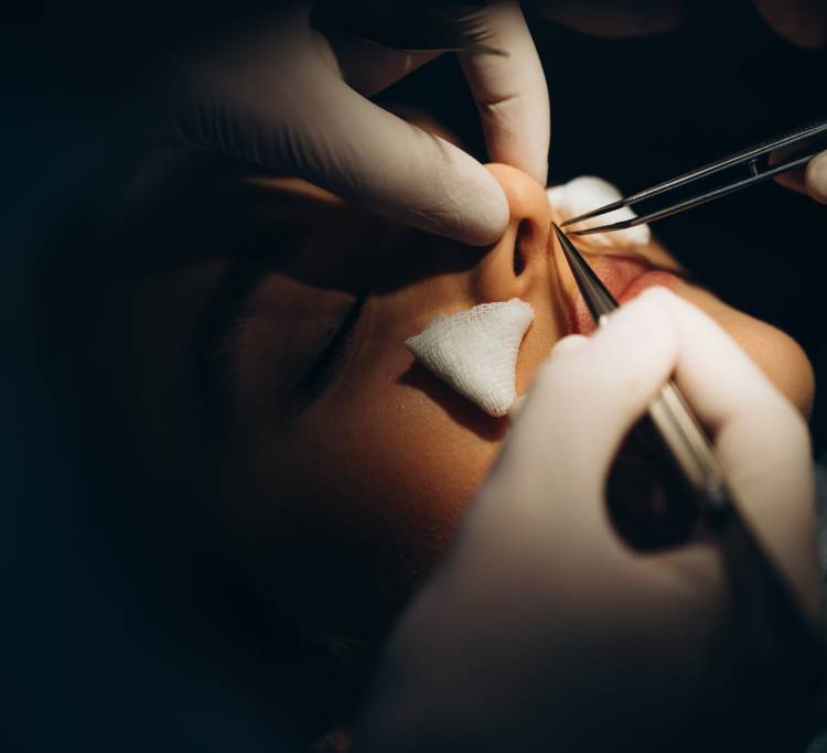 Septoplasty endoscopic procedure